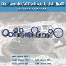 23 Pcs Hobby Model Traxxas RC Car Assembly Ball Bearings Set For Axial Wraith Bearings Blue Sealed Bearing ABEC-3
23 Pcs Hobby Model Traxxas RC Car Assembly Ball Bearings Set For Axial Wraith Bearings Blue Sealed Bearing ABEC-3
