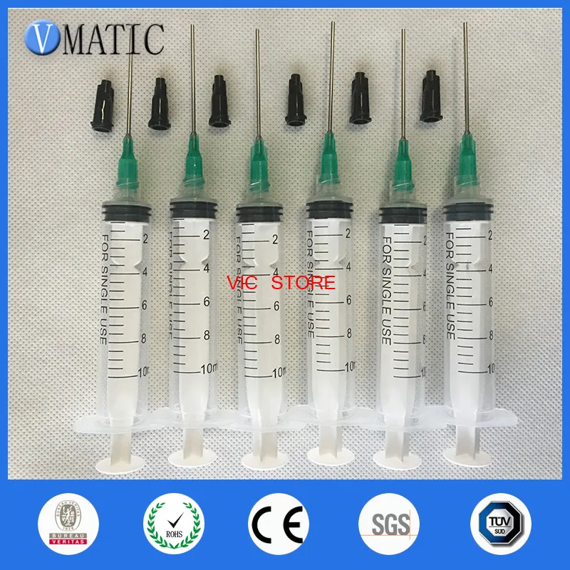 Free Shipping Non Sterilized Quality 6 Syringes 10Ml/Cc With 18 Gauge Needles & Caps/Stopper
Free Shipping Non Sterilized Quality 6 Syringes 10Ml/Cc With 18 Gauge Needles & Caps/Stopper