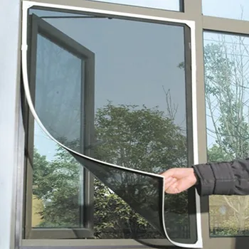 Indoor Bug Nets Room Inset 130x150cm Black Screen Door Insect Protector Cortinas Mosquito Anti Window Curtains adhesive Kitchen
Indoor Bug Nets Room Inset 130x150cm Black Screen Door Insect Protector Cortinas Mosquito Anti Window Curtains adhesive Kitchen