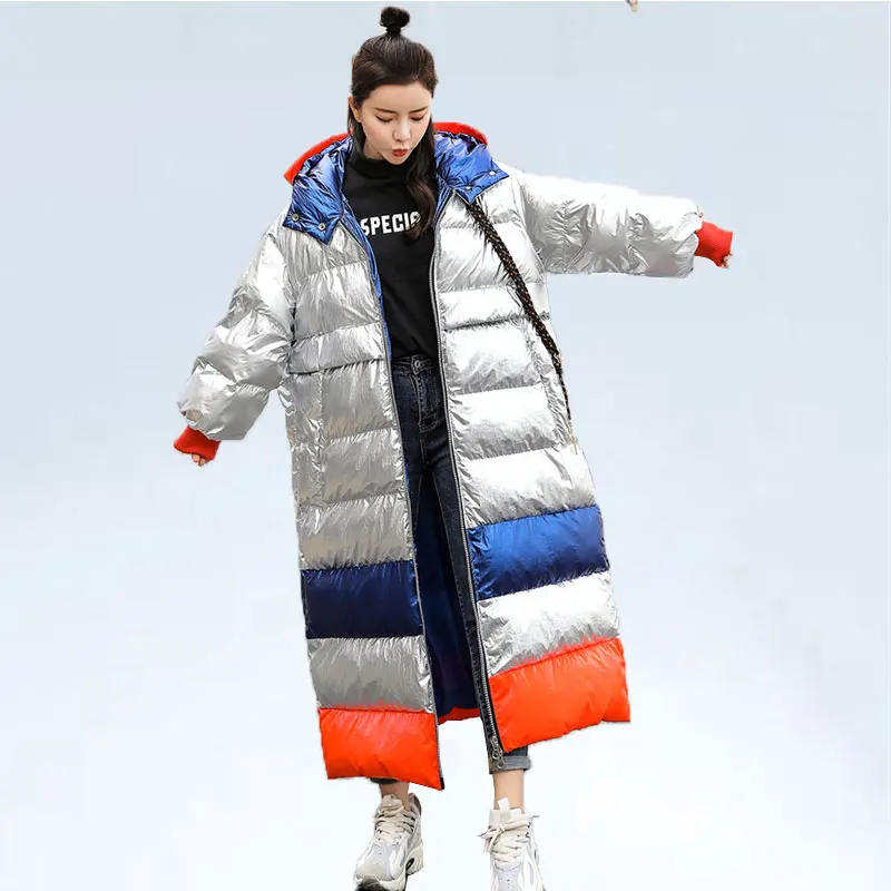 Plus size Winter jacket women Thick Warm Coat Long Down jacket Parka Hooded Glossy waterproof Overcoat Loose Winter Coat Women
Plus size Winter jacket women Thick Warm Coat Long Down jacket Parka Hooded Glossy waterproof Overcoat Loose Winter Coat Women