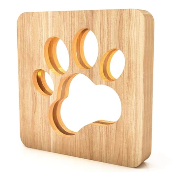 LED Night Lights Woody Night Lamp for Bedroom Hollowed Out Table Lamp Decor Bedroom Livingroom for Pet Lover USB-Powered.
LED Night Lights Woody Night Lamp for Bedroom Hollowed Out Table Lamp Decor Bedroom Livingroom for Pet Lover USB-Powered.