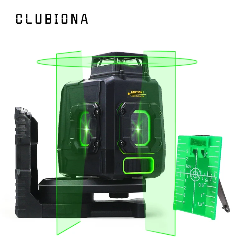 Clubiona 6 lines Fall protection German laser diode Line Laser Level with Laser Receiver Mode and 5200mah lithium battery
Clubiona 6 lines Fall protection German laser diode Line Laser Level with Laser Receiver Mode and 5200mah lithium battery