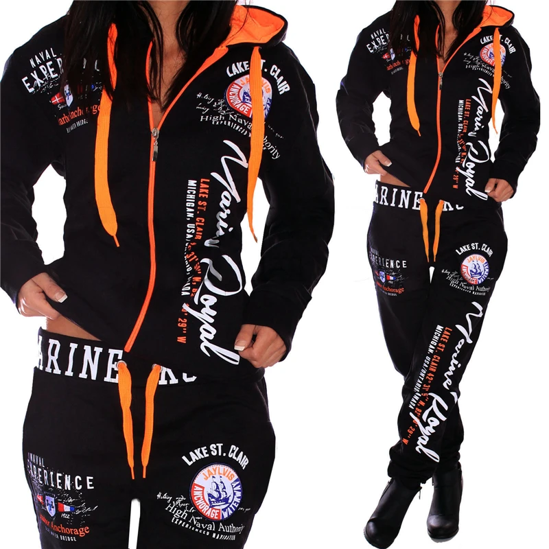 ZOGAA 2019 Fashion Tracksuit Women Casual Sportwear Hooded Sweatshirt and Pants Letter Printed Drop Shipping Hot Sale Tracksuits
ZOGAA 2019 Fashion Tracksuit Women Casual Sportwear Hooded Sweatshirt and Pants Letter Printed Drop Shipping Hot Sale Tracksuits