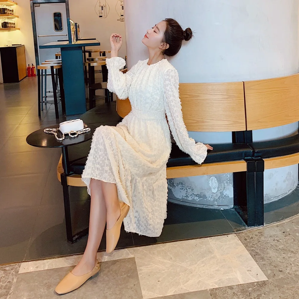 Photo Shoot 2019 Spring New Style Online Celebrity WOMEN'S Dress-Style Retro French Romantic Gentle Wind High-waisted Lace Dress
Photo Shoot 2019 Spring New Style Online Celebrity WOMEN'S Dress-Style Retro French Romantic Gentle Wind High-waisted Lace Dress