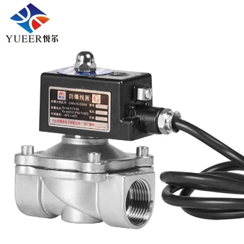 Solenoid Valves of Explosion-proof Normally Closed Direct-acting Female Thread SS304 DC 12V Gas Solenoid Valve Eectromagnet
Solenoid Valves of Explosion-proof Normally Closed Direct-acting Female Thread SS304 DC 12V Gas Solenoid Valve Eectromagnet