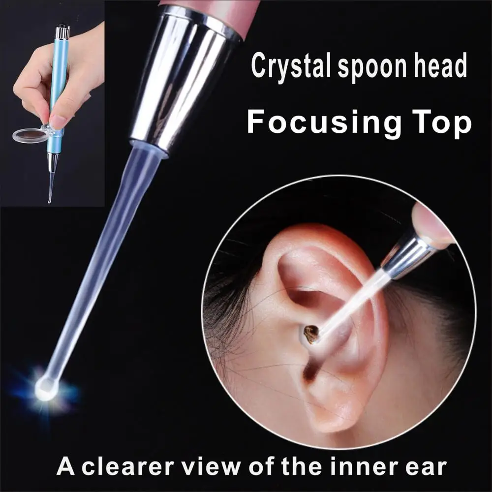 Baby Earwax Cleaner Earwax Removal Tool Torchlight with Magnifier Light Spoon Earplug Cleaning Earwax Remover Ear Curette
Baby Earwax Cleaner Earwax Removal Tool Torchlight with Magnifier Light Spoon Earplug Cleaning Earwax Remover Ear Curette