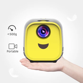 Mini LED Video Projector Support 1080P HD Source Playing 50000 Hours with Remote Control for Laptop PC TV Gift for Kids Friends
Mini LED Video Projector Support 1080P HD Source Playing 50000 Hours with Remote Control for Laptop PC TV Gift for Kids Friends