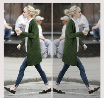 Open Front Cardigans Sweater Women thick warm Solid Long Cardigan Loose European Knitted All-match Elegant Womens Oversized
Open Front Cardigans Sweater Women thick warm Solid Long Cardigan Loose European Knitted All-match Elegant Womens Oversized