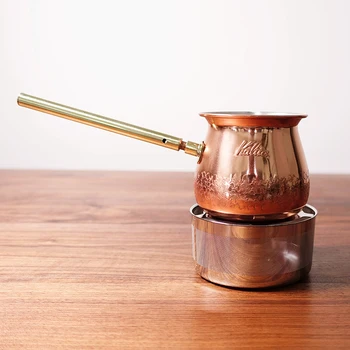 Japan Kalita 300ml Copper Cezve Turk Turkish Coffee Pot 1-2 Cups Coffee Turk Turkish Copper Coffee Maker
Japan Kalita 300ml Copper Cezve Turk Turkish Coffee Pot 1-2 Cups Coffee Turk Turkish Copper Coffee Maker