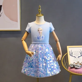 Elsa 2 Baby Girls Kids Princess Summer Sequins Dresses Toddler Cospaly Dress Girl Tutu Teen Birthday Gown Party Clothes Vestidos
Elsa 2 Baby Girls Kids Princess Summer Sequins Dresses Toddler Cospaly Dress Girl Tutu Teen Birthday Gown Party Clothes Vestidos