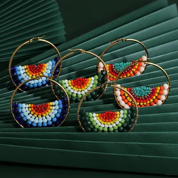 FASHIONSNOOPS Trendy Summer Dangle Drop Earrings Multi Color Acrylic Resin Beads Round Earrings Fashion Jewelry 2020 Women Gifts 
FASHIONSNOOPS Trendy Summer Dangle Drop Earrings Multi Color Acrylic Resin Beads Round Earrings Fashion Jewelry 2020 Women Gifts