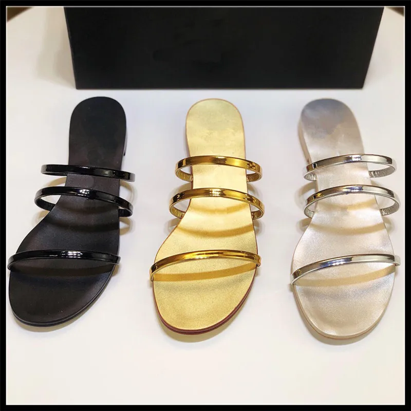 2019ss New Women Slippers Slide Sandal Mules Desginer Shoes Brand Desgin Woman Summer Silver Gold Shoes
2019ss New Women Slippers Slide Sandal Mules Desginer Shoes Brand Desgin Woman Summer Silver Gold Shoes