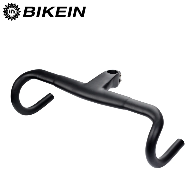 BIKEIN Lite Full UD Carbon Integrated Road Bike Handlebar Cycling Bicycle Drop Bar With Stem 28.6mm Matte Black Ultralight 337g
BIKEIN Lite Full UD Carbon Integrated Road Bike Handlebar Cycling Bicycle Drop Bar With Stem 28.6mm Matte Black Ultralight 337g