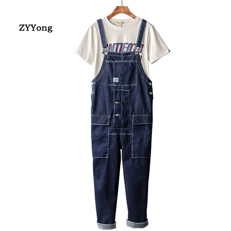 Man Jeans Bib Overalls Fashion Loose Plus Size Hip Hop Homme Denim Jumpsuits Cargo Trousers Blue Leisure Freight Wide Leg Pants
Man Jeans Bib Overalls Fashion Loose Plus Size Hip Hop Homme Denim Jumpsuits Cargo Trousers Blue Leisure Freight Wide Leg Pants