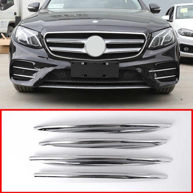 4pcs Carbon Fiber ABS Front Fog Lamp Trim Cover for Mercedes Benz E Class W213 E200 E300 2016-2018 E43 AMG Reset Car Accessories
4pcs Carbon Fiber ABS Front Fog Lamp Trim Cover for Mercedes Benz E Class W213 E200 E300 2016-2018 E43 AMG Reset Car Accessories