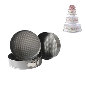 24/26/28 Cm Nonstick Bakeware Set Springform Round Cake Pan Cheesecake Leakproof Loose Base Interlocking Baking Tool Mold Tray
24/26/28 Cm Nonstick Bakeware Set Springform Round Cake Pan Cheesecake Leakproof Loose Base Interlocking Baking Tool Mold Tray