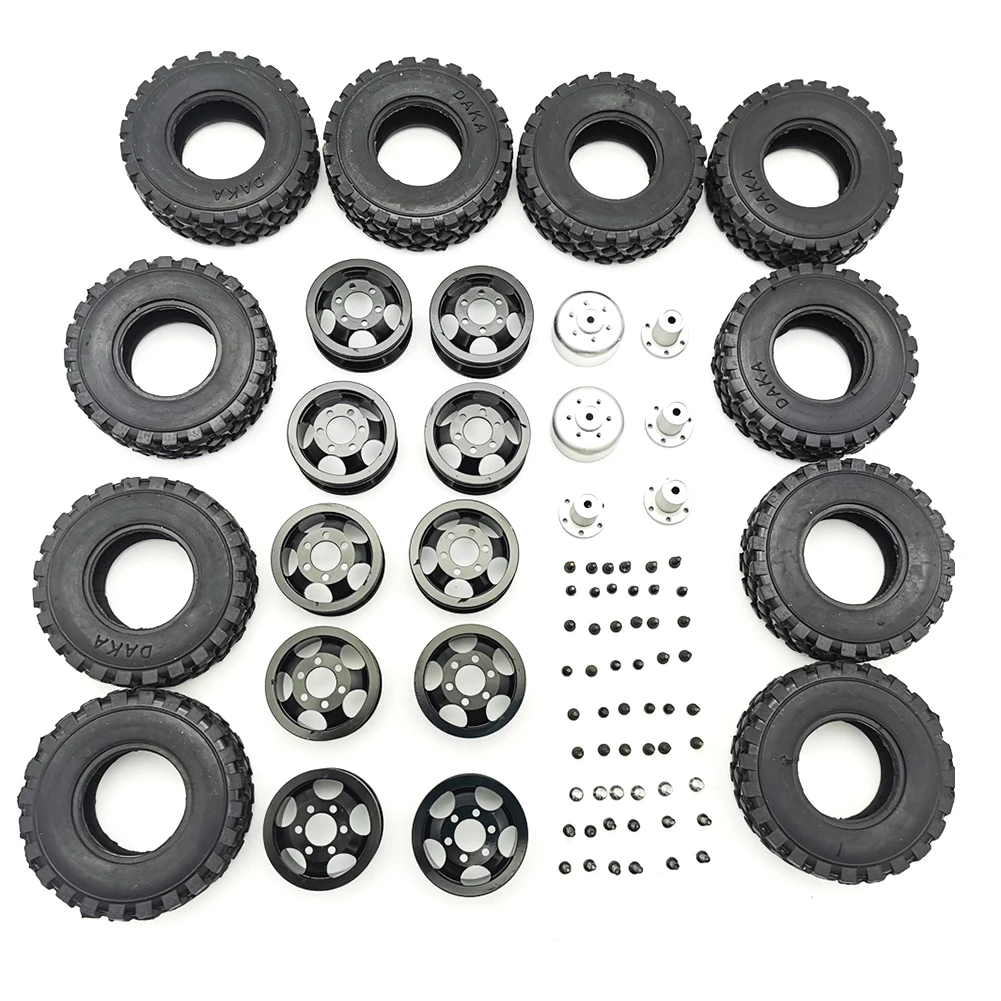 Rims Lightweight Tires Metal Wheel Hub Kit Six-wheel Drive Spare Parts Easy Install Replacement Mini DIY Modification For JJRC
Rims Lightweight Tires Metal Wheel Hub Kit Six-wheel Drive Spare Parts Easy Install Replacement Mini DIY Modification For JJRC