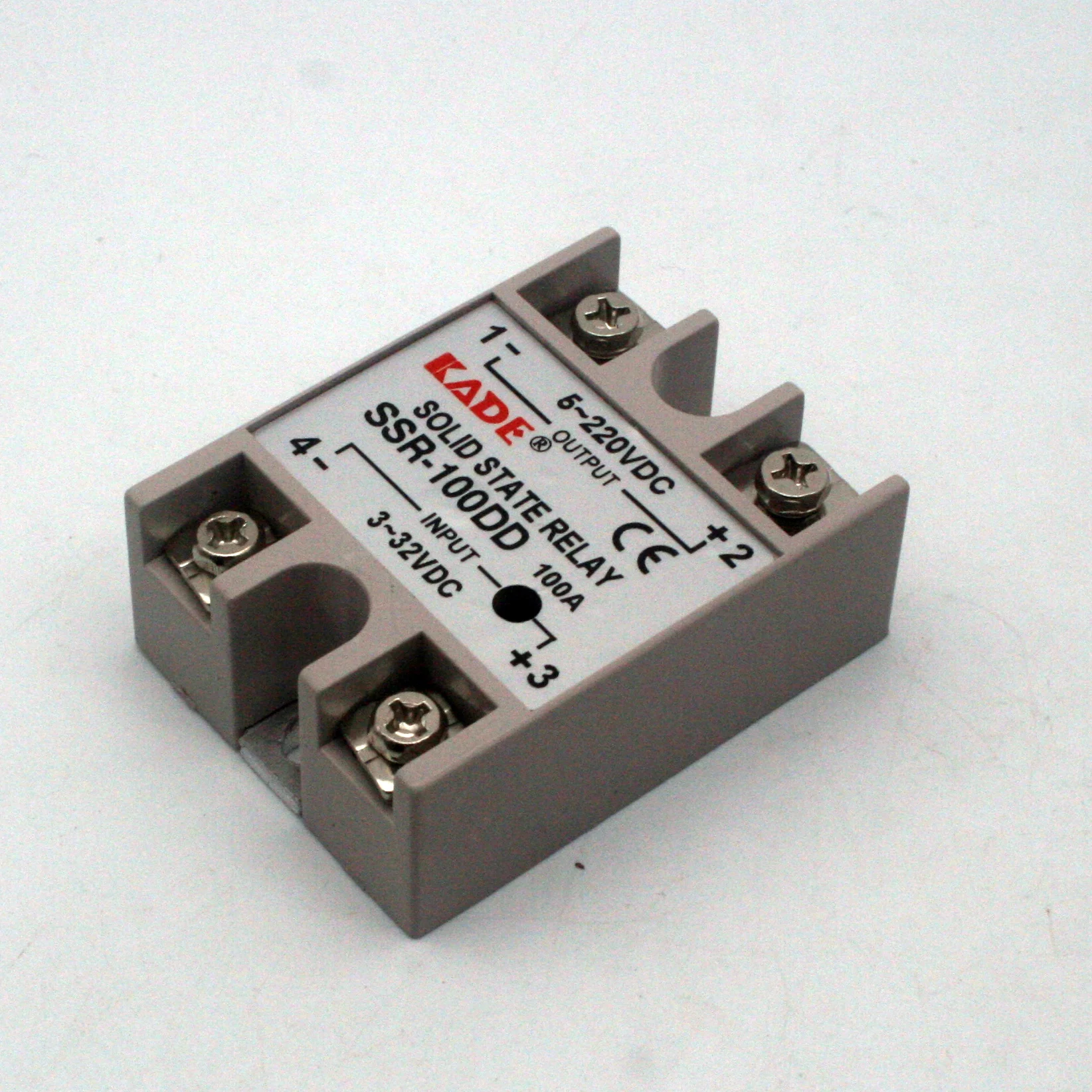 SSR 50DD/60DD/80DD/100DD DC контроль постоянного тока белый корпус однофазный твердотельный