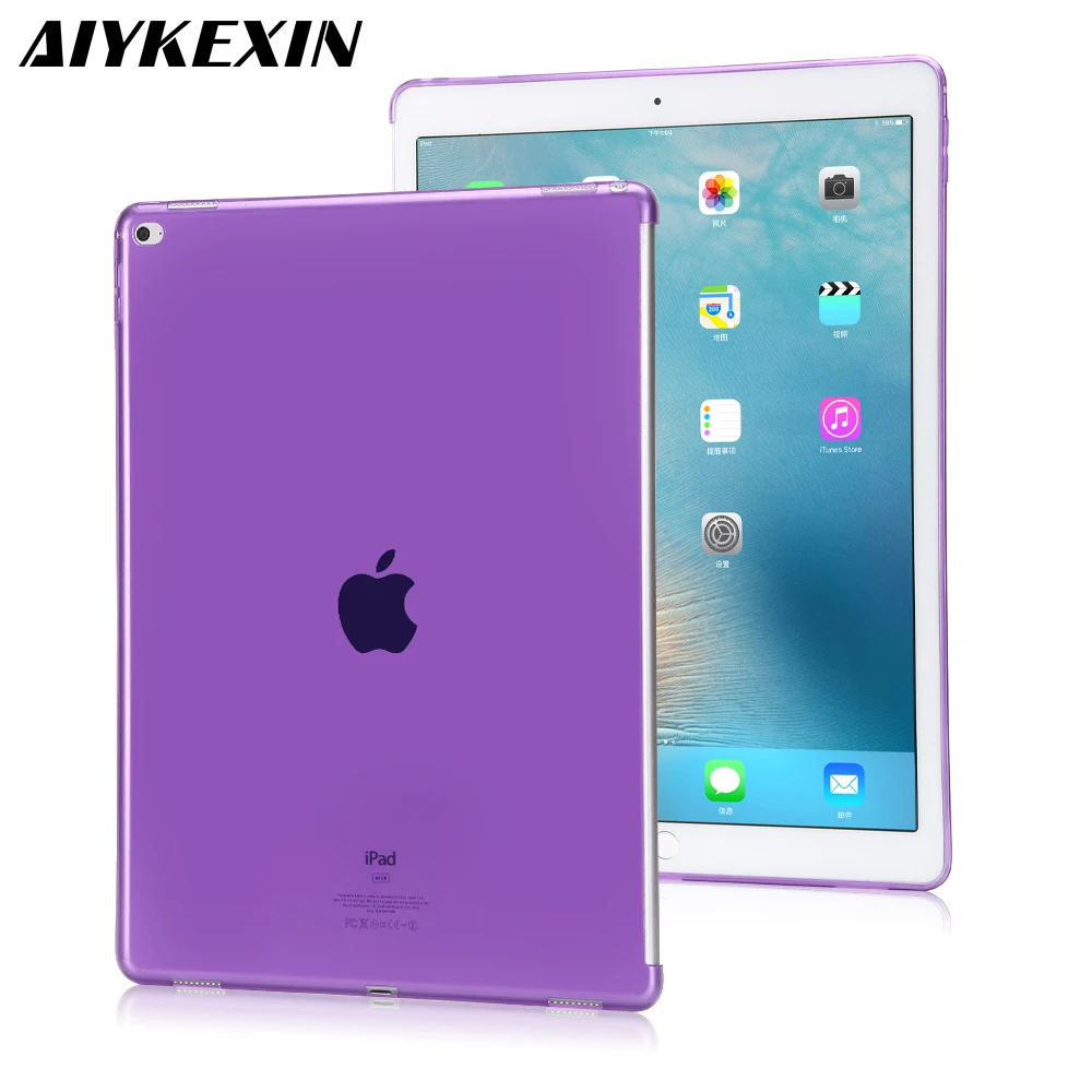 For iPad Pro 12.9 New 2017 Back Case Soft TPU Cover For new iPad pro12.9" iPad 12.9 inch A1584 Tablet PC Protective Shell Covers
For iPad Pro 12.9 New 2017 Back Case Soft TPU Cover For new iPad pro12.9" iPad 12.9 inch A1584 Tablet PC Protective Shell Covers