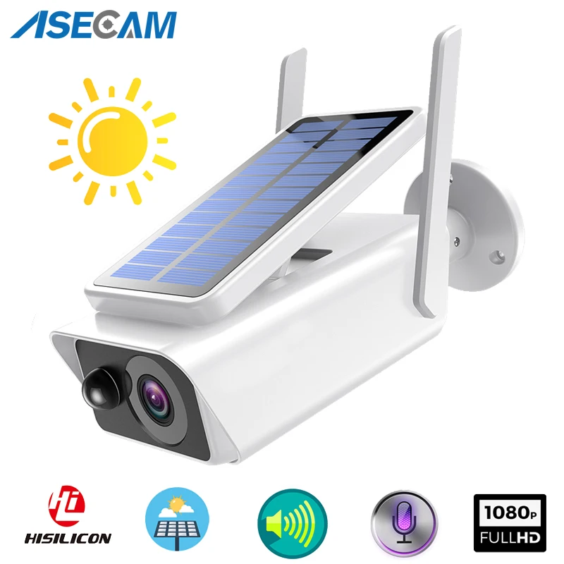 1080P Full HD Wide View Surveillance camera Solar panel Rechargeable Battery Outdoor Indoor Security WiFi IP Camera
1080P Full HD Wide View Surveillance camera Solar panel Rechargeable Battery Outdoor Indoor Security WiFi IP Camera