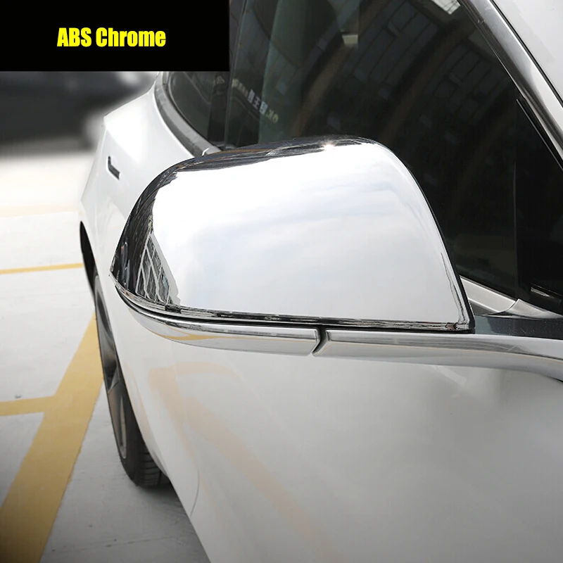 For Tesla Model 3 2017 2018 2019 2020 ABS Chrome accessories Car side door rearview mirror cover Trim Cover Car Sticker 2pcs
For Tesla Model 3 2017 2018 2019 2020 ABS Chrome accessories Car side door rearview mirror cover Trim Cover Car Sticker 2pcs