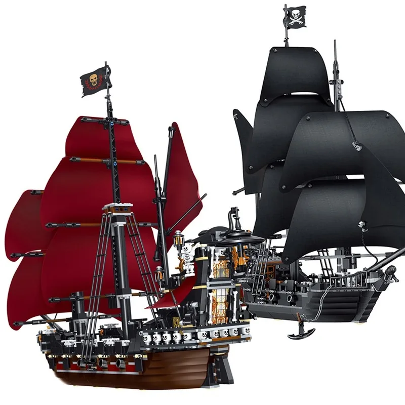 Pirates of the Caribbean Queen Anne's Revenge Black Pearl model Building Block compatible with Lepining block Gift Kids Toys
Pirates of the Caribbean Queen Anne's Revenge Black Pearl model Building Block compatible with Lepining block Gift Kids Toys