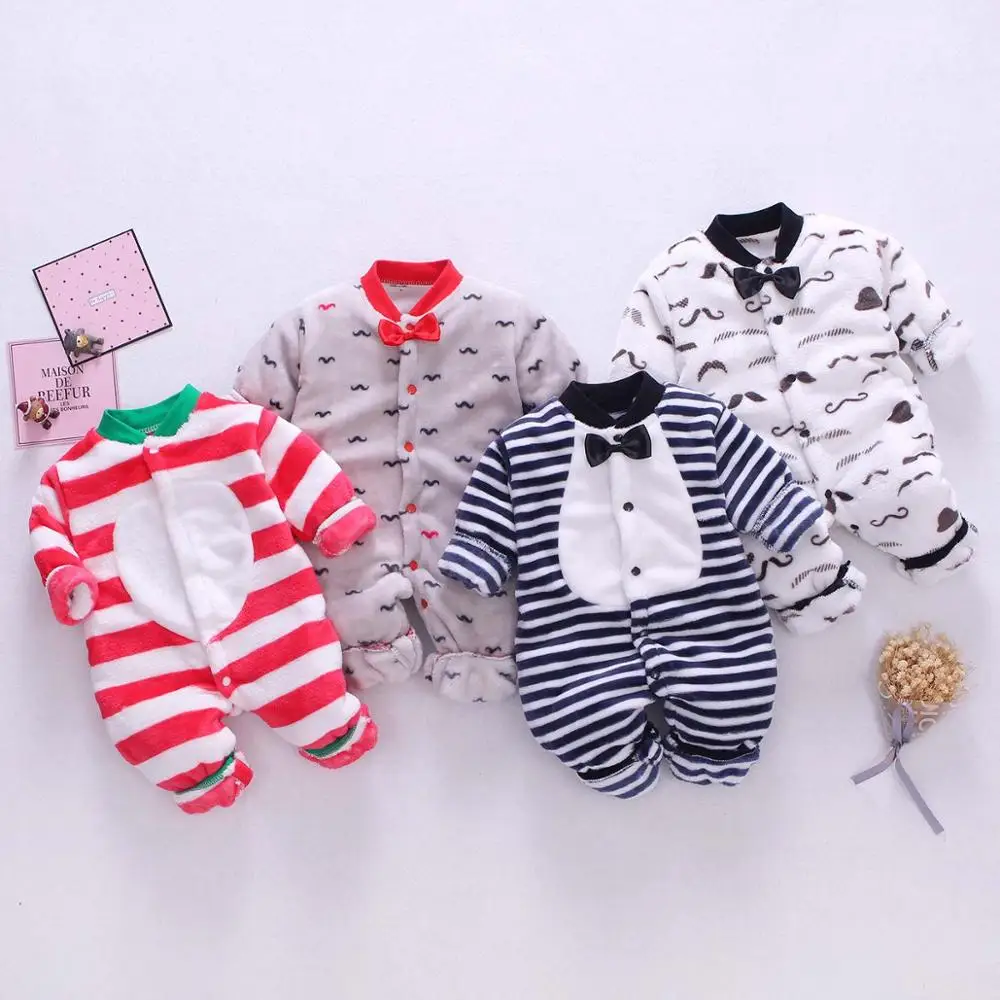 Unisex Baby winter clothes Flannel Baby romper soft Newborn Clothing Roupas Infant jumpsuit Baby rompers for baby boy
Unisex Baby winter clothes Flannel Baby romper soft Newborn Clothing Roupas Infant jumpsuit Baby rompers for baby boy