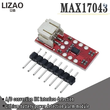 LiPo Fuel Gauge Lithium Battery Detection Board Module A/D Conversion IIC I2C Interface MAX17043 Diy Electronic
LiPo Fuel Gauge Lithium Battery Detection Board Module A/D Conversion IIC I2C Interface MAX17043 Diy Electronic