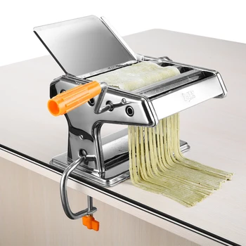 2 Blades Pasta Making Machine Manual Noodle Maker Hand Operated Spaghetti Pasta Cutter Noodle Hanger Stainless Steel LB830191
2 Blades Pasta Making Machine Manual Noodle Maker Hand Operated Spaghetti Pasta Cutter Noodle Hanger Stainless Steel LB830191