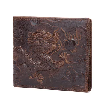 Genuine Leather Small Mini Ultra-thin Wallets Men Compact Wallet Handmade Cowhide Card Holder Short Design purse Chinese Dragon
Genuine Leather Small Mini Ultra-thin Wallets Men Compact Wallet Handmade Cowhide Card Holder Short Design purse Chinese Dragon
