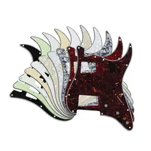 3Ply 11Hole HH Guitar Pickguard Humbucker Scratch Plate For ST Electric Guitar Anti-scratch Quality Guitar Pickguard Accessory
3Ply 11Hole HH Guitar Pickguard Humbucker Scratch Plate For ST Electric Guitar Anti-scratch Quality Guitar Pickguard Accessory