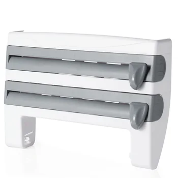 Kitchen Sauce Bottle Storage Rack Multifunctional Cling Film Foil Cutter Home Kitchen Tool Rack Grey
Kitchen Sauce Bottle Storage Rack Multifunctional Cling Film Foil Cutter Home Kitchen Tool Rack Grey