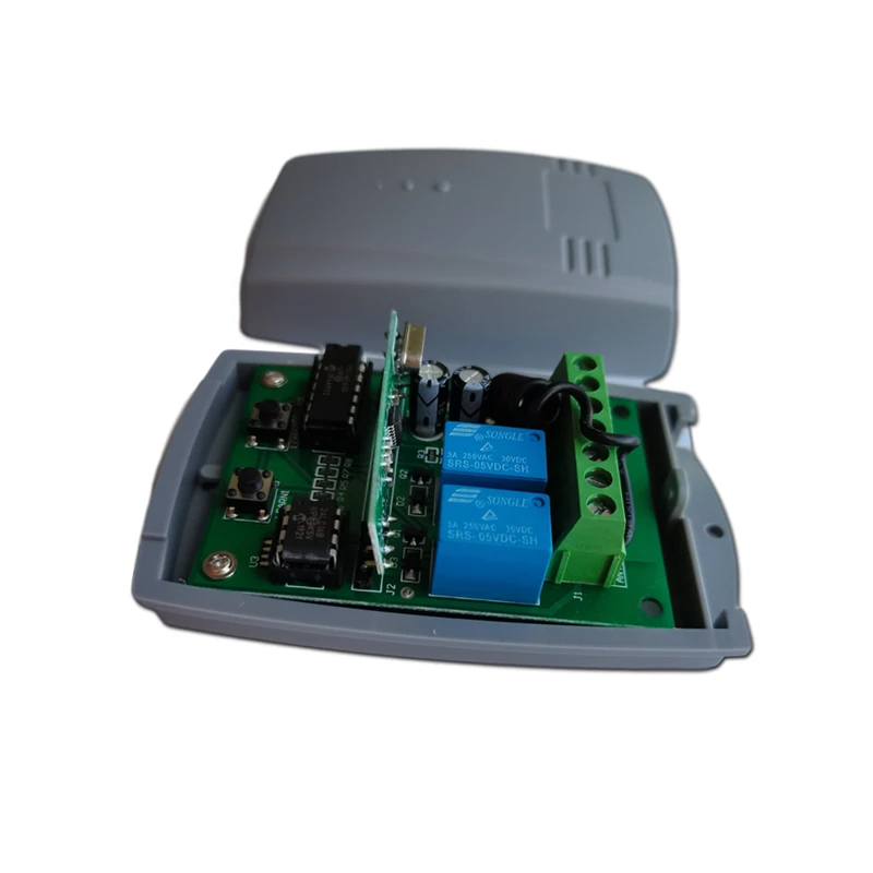 433.92mhz NOVA garage gate door remote control receiver DC12V/24V fixed code and rolling code
433.92mhz NOVA garage gate door remote control receiver DC12V/24V fixed code and rolling code