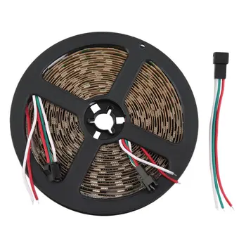 New 5M WS2812B WS2811 Individual Addressable 5050SMD 12V LED Strip Light Brand new and high quality
New 5M WS2812B WS2811 Individual Addressable 5050SMD 12V LED Strip Light Brand new and high quality