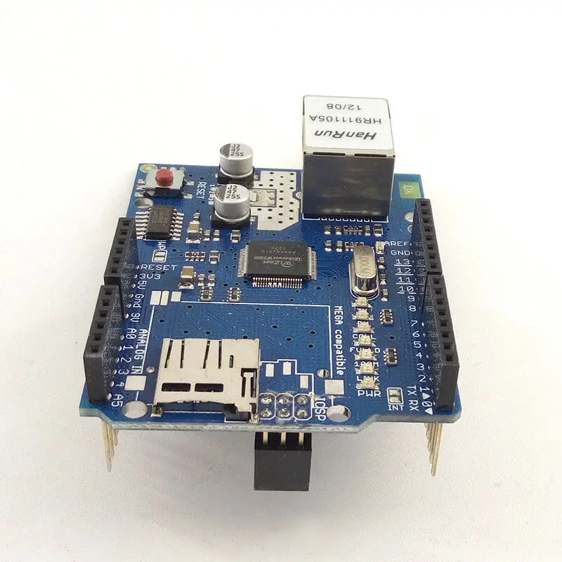 Плата расширения сети W5100 с Arduino | Лампы и освещение