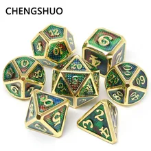 Chengshuo металлические весы с драконом двухцветные кубики из