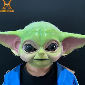 Molezu Halloween Star Wars Cosplay Mandalorian Baby Yoda Mask Halloween Gloves Latex Masks Fantasy Dress Helmet Headgear Adults
Molezu Halloween Star Wars Cosplay Mandalorian Baby Yoda Mask Halloween Gloves Latex Masks Fantasy Dress Helmet Headgear Adults