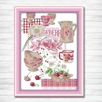 Colorful fruit tableware 11CT Counted printed on Canvas DMC 14CT Cross Stitch Embroidery kit DIY Needlework Set Home wall Decor
Colorful fruit tableware 11CT Counted printed on Canvas DMC 14CT Cross Stitch Embroidery kit DIY Needlework Set Home wall Decor