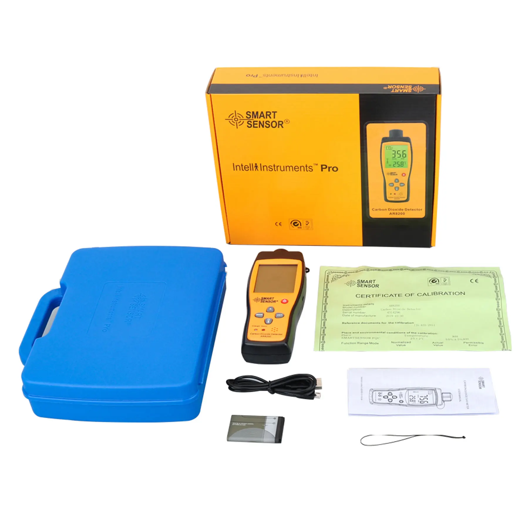 Portable Industry CO2 Gas Detector AR8200 Carbon dioxide CO2 Hight sensitivity Gas leak detector 350~9999PPM
Portable Industry CO2 Gas Detector AR8200 Carbon dioxide CO2 Hight sensitivity Gas leak detector 350~9999PPM