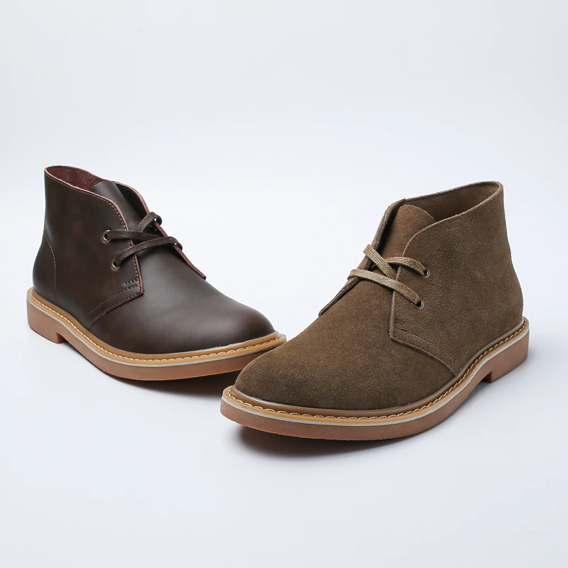 Yomior High Quality Spring Casual Men Shoes Round Toe Lace-Up Vintage British Dress Ankle Boot Tooling Desert Boots Real Leather
Yomior High Quality Spring Casual Men Shoes Round Toe Lace-Up Vintage British Dress Ankle Boot Tooling Desert Boots Real Leather