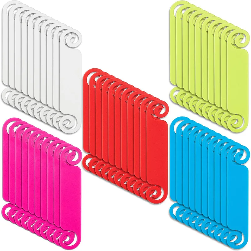 100 Pcs Cable Tags Cable Management Tags Multicolor Cable Labels Cord Identification Tags for USB Computer Phone Charger
100 Pcs Cable Tags Cable Management Tags Multicolor Cable Labels Cord Identification Tags for USB Computer Phone Charger