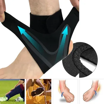 Adjustable Ankle Foot Support Elastic Brace Guard Football Basketball Sock Sports sleeve compression anti-sprain ankle socks 
Adjustable Ankle Foot Support Elastic Brace Guard Football Basketball Sock Sports sleeve compression anti-sprain ankle socks