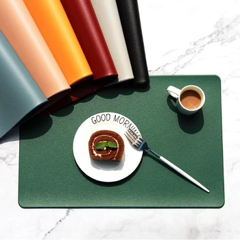 Placemat Leather Table Mats Heat Resistant Wipeable Waterproof Washable Kitchen Dining Patio Table Placemats Outdoor 30x45cm
Placemat Leather Table Mats Heat Resistant Wipeable Waterproof Washable Kitchen Dining Patio Table Placemats Outdoor 30x45cm