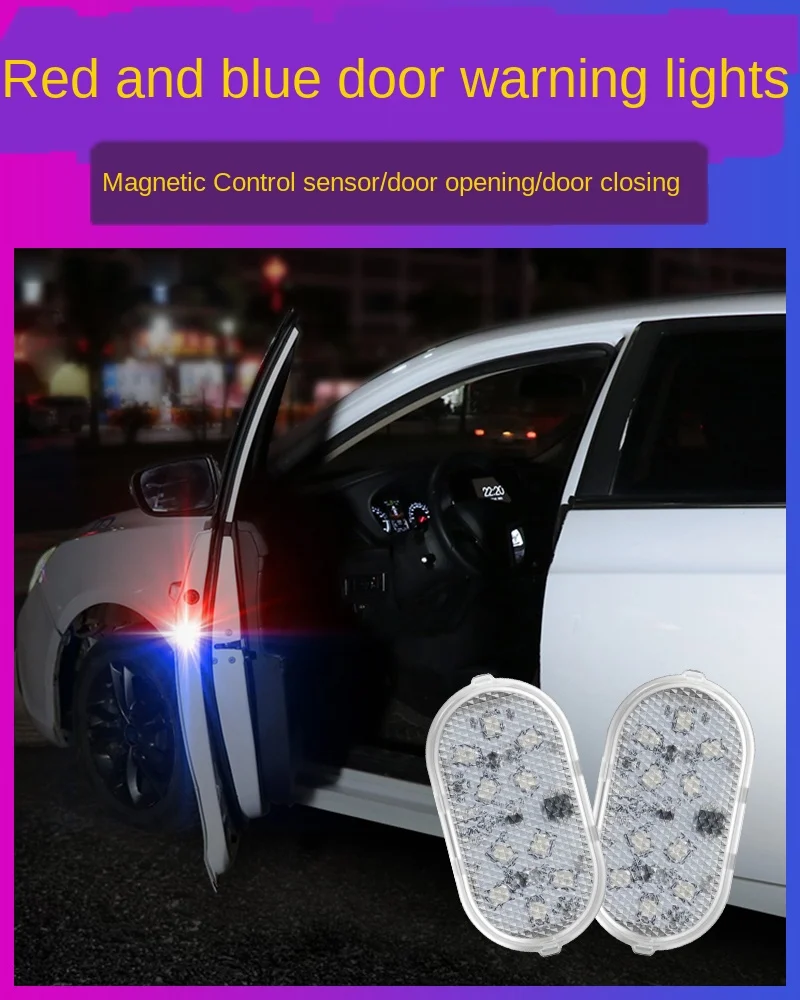 Door Anti-Collision Warning LED Light Door Opening Induction Anti-Collision Flash Light Super Bright Car Change Decoration All P
Door Anti-Collision Warning LED Light Door Opening Induction Anti-Collision Flash Light Super Bright Car Change Decoration All P