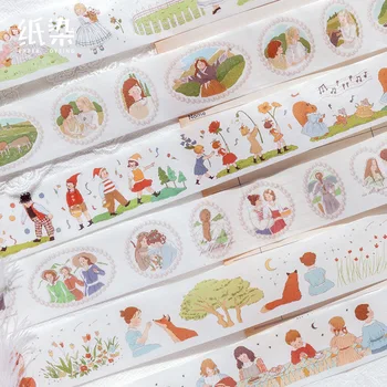10set/1lot Washi Masking Tapes Fairy tales of years Decorative Adhesive Scrapbooking DIY Paper Japanese Stickers 5M
10set/1lot Washi Masking Tapes Fairy tales of years Decorative Adhesive Scrapbooking DIY Paper Japanese Stickers 5M