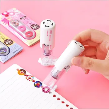 Punch Enhancer Protector Loose-leaf Paper Punch Protector Creative Diary Album Decoration Donut Stamp Stamp
Punch Enhancer Protector Loose-leaf Paper Punch Protector Creative Diary Album Decoration Donut Stamp Stamp