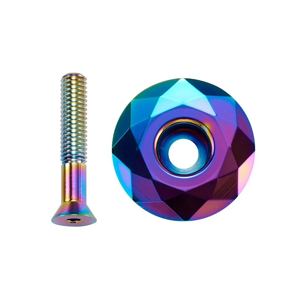 Mountain bike bicycle titanium plated headset cover front fork faucet upper cover stem titanium plated cover
Mountain bike bicycle titanium plated headset cover front fork faucet upper cover stem titanium plated cover