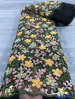 Latest African Tulle Lace Fabric With Sequins High Quality French Mesh Lace Fabric For Nigerian Men Women Dress Party NI4273-3
Latest African Tulle Lace Fabric With Sequins High Quality French Mesh Lace Fabric For Nigerian Men Women Dress Party NI4273-3