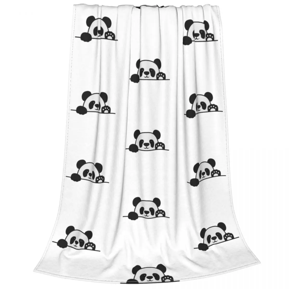 

Panda Blankets Velvet Decoration Wild Jungle Cute Breathable Warm Throw Blankets for Bedding Travel Rug Piece
