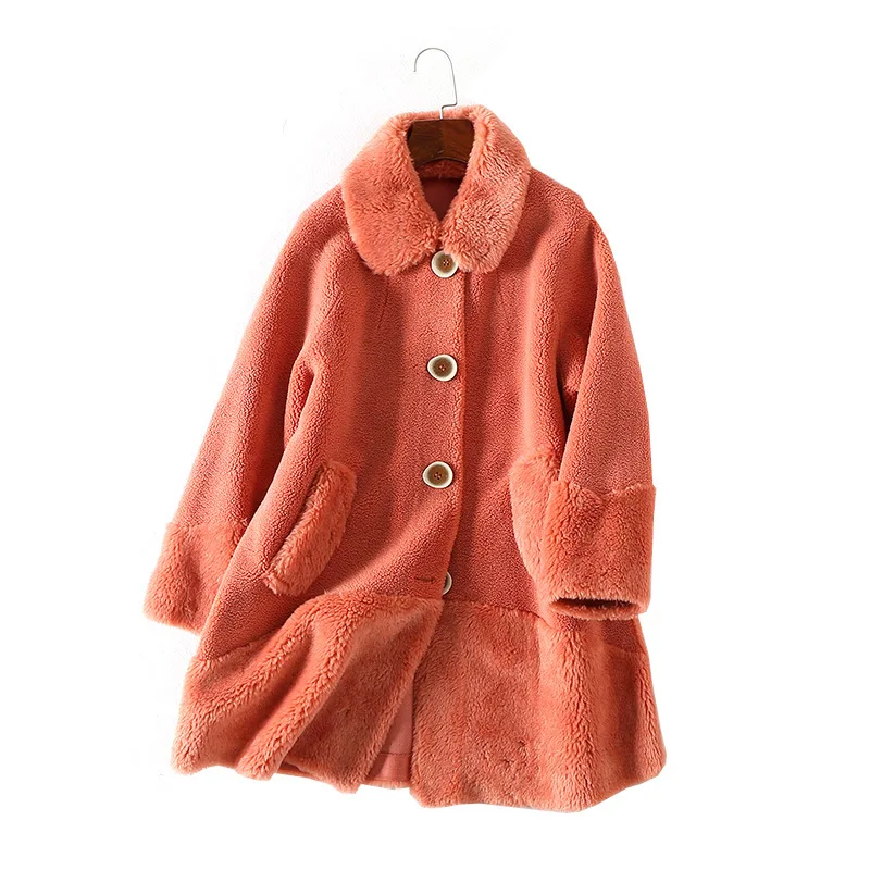A Generation Lambs Wool Coat 2019 Autumn & Winter New Style Short ke li rong Short-height Overcoat Fashion Entity
A Generation Lambs Wool Coat 2019 Autumn & Winter New Style Short ke li rong Short-height Overcoat Fashion Entity
